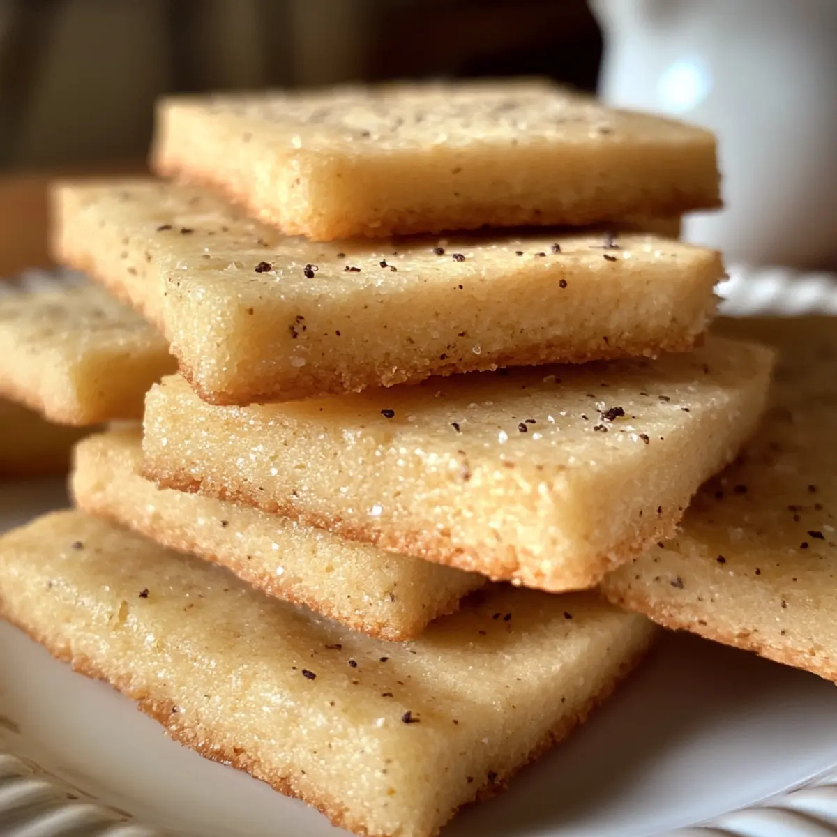 Grey Shortbread Cookies