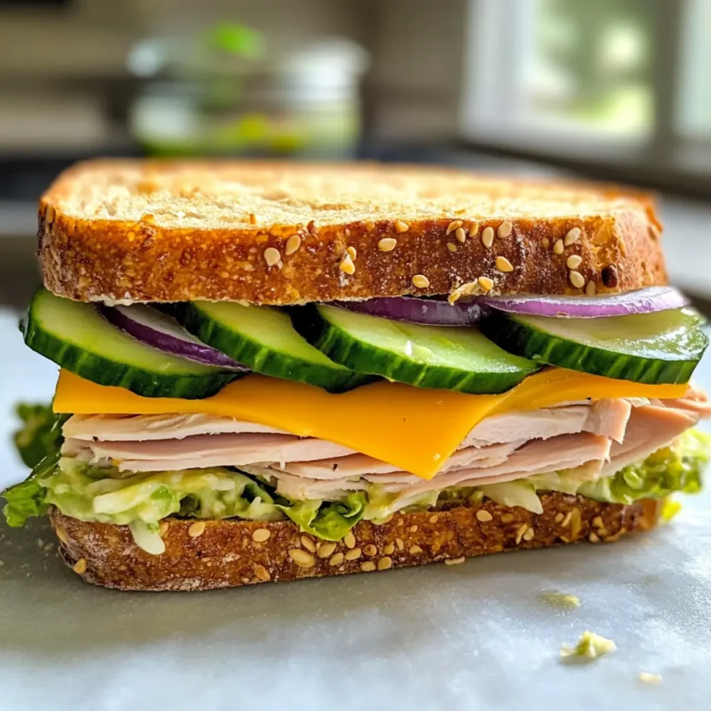 Turkey Avocado Grinder Sandwich