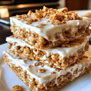 Biscoff Rice Krispie Treats