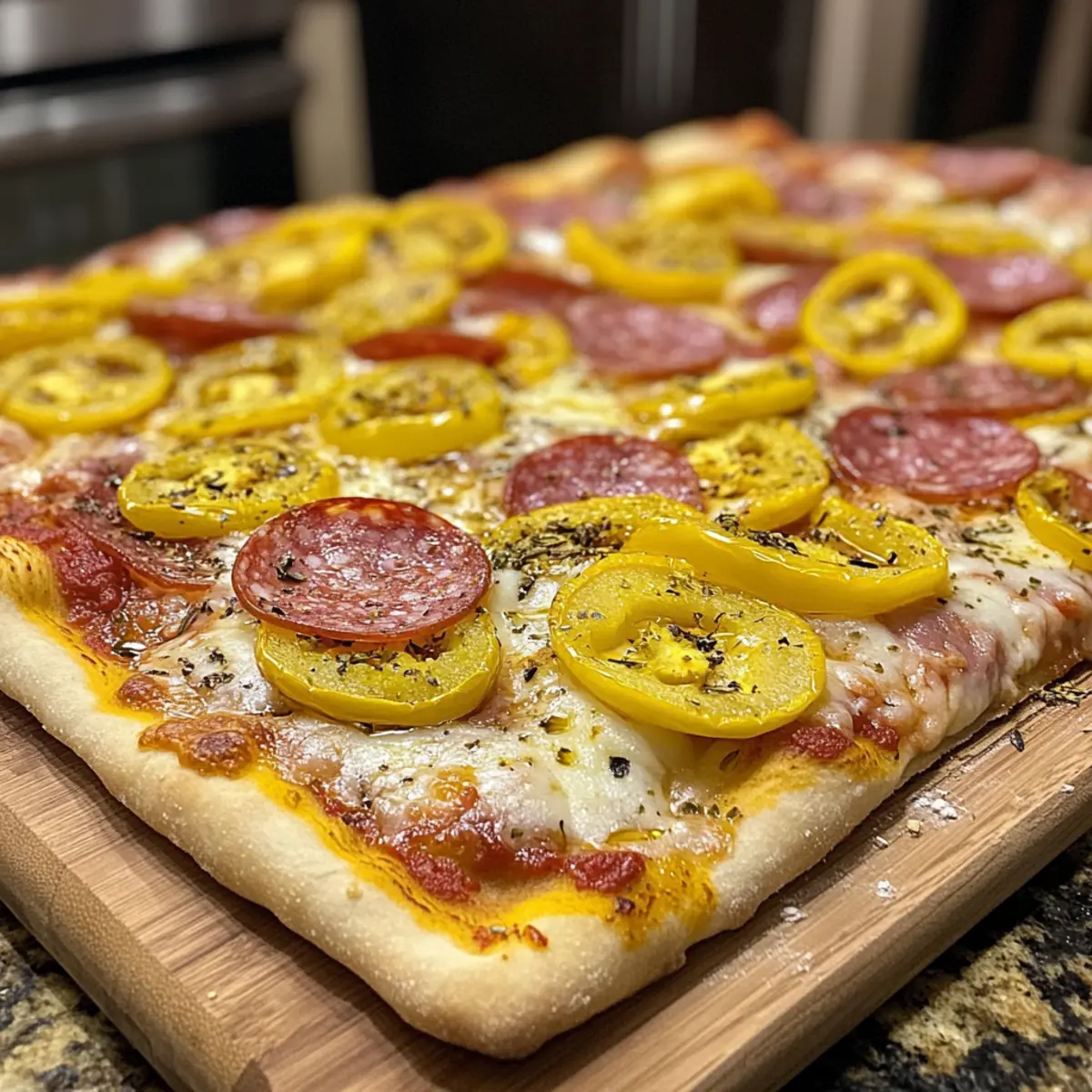 Banana Pepper Pizza
