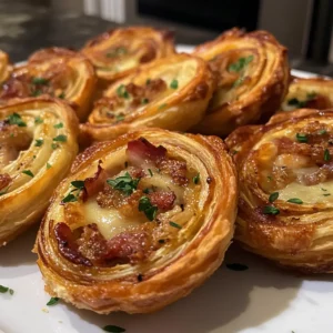 Palmiers with Bacon, Gruyère, and Caramelized Onions