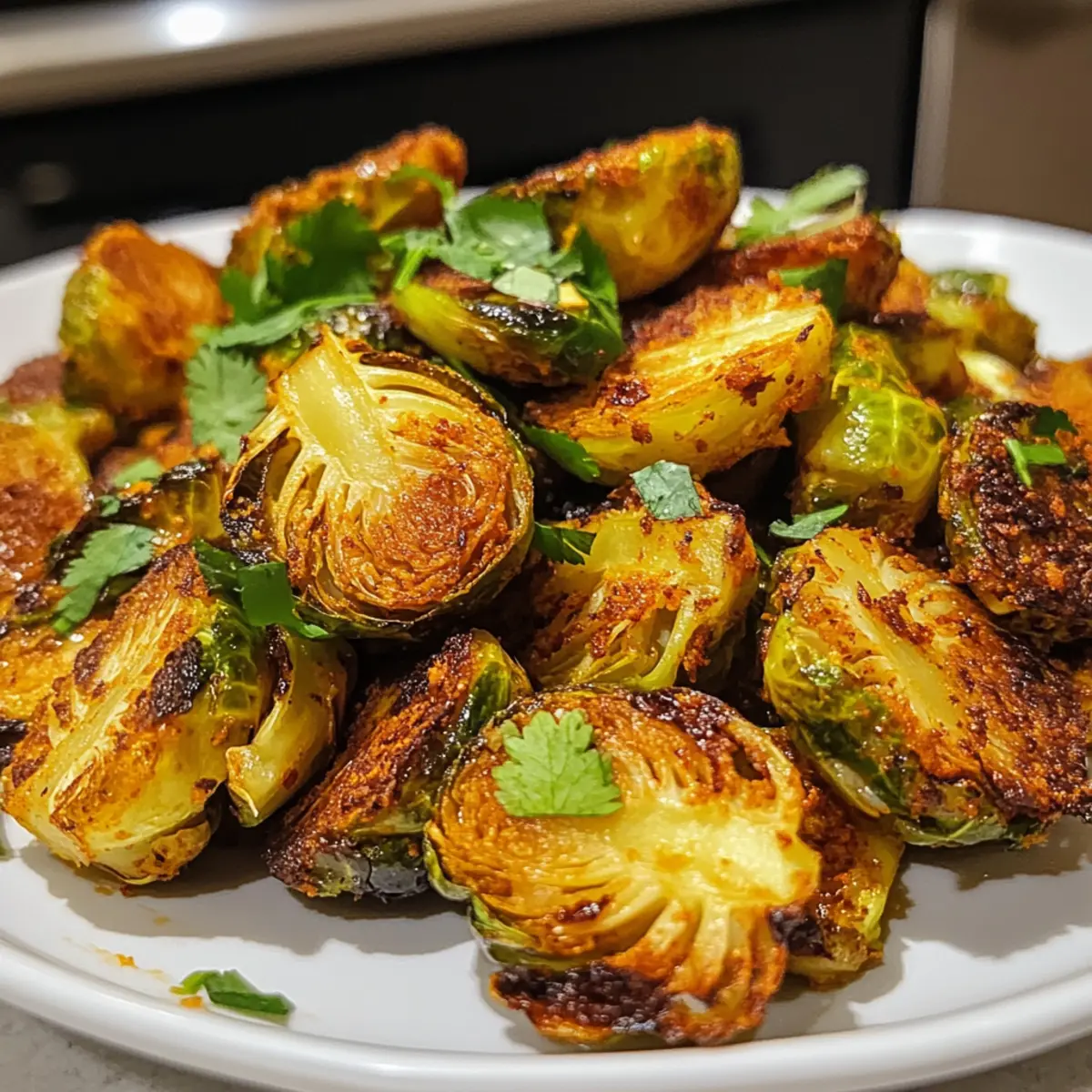 Tandoori Brussels Sprouts