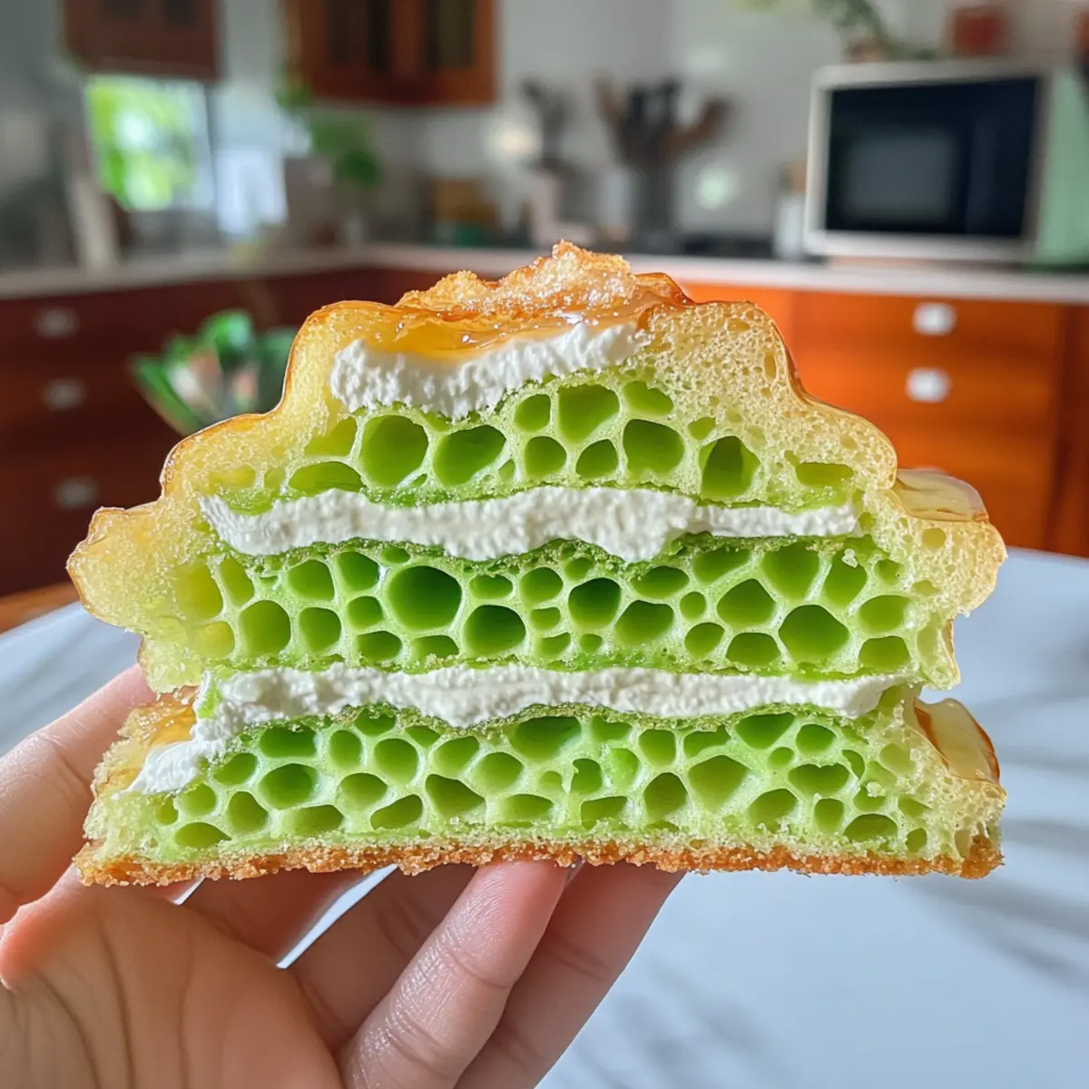 Vietnamese Honeycomb Cake
