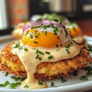 Latke Eggs Benedict