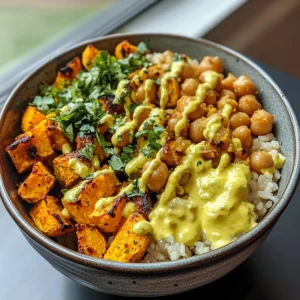 Vegan Rice Bowls with Sunshine Sauce