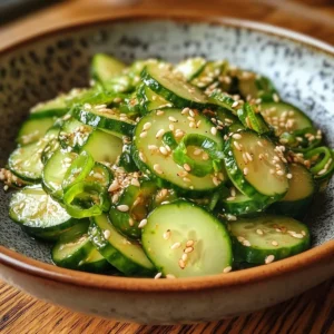 Japanese Cucumber Salad