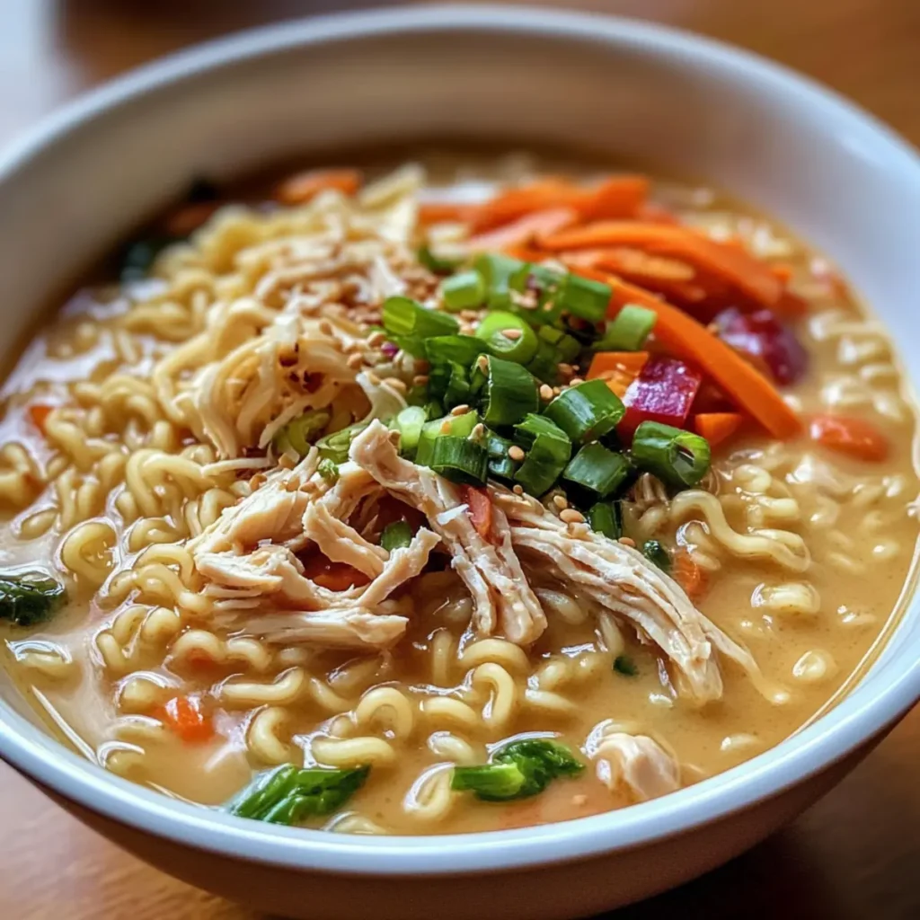 Creamy Chicken Noodle Soup