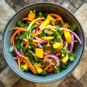 Green Thai Mango Salad