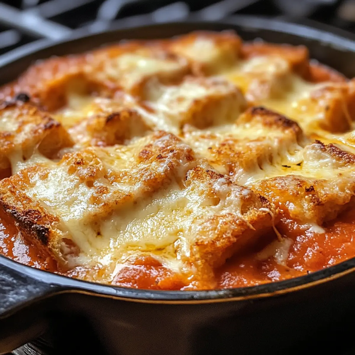 Tomato Soup and Grilled Cheese Casserole