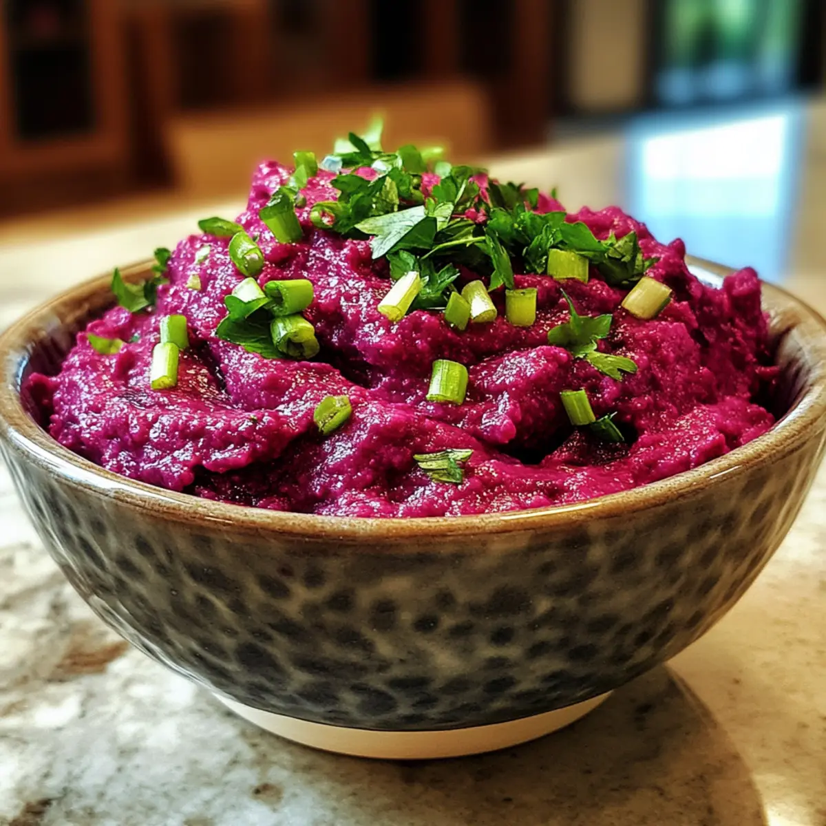 Beetroot Salad Dip With Greek Yogurt
