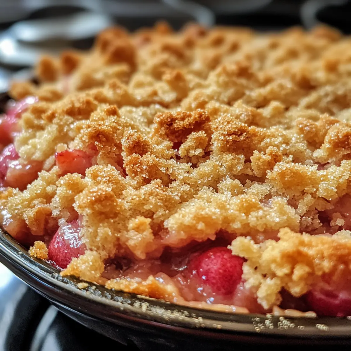 Sweetness of Lychee and Rosewater Crumble