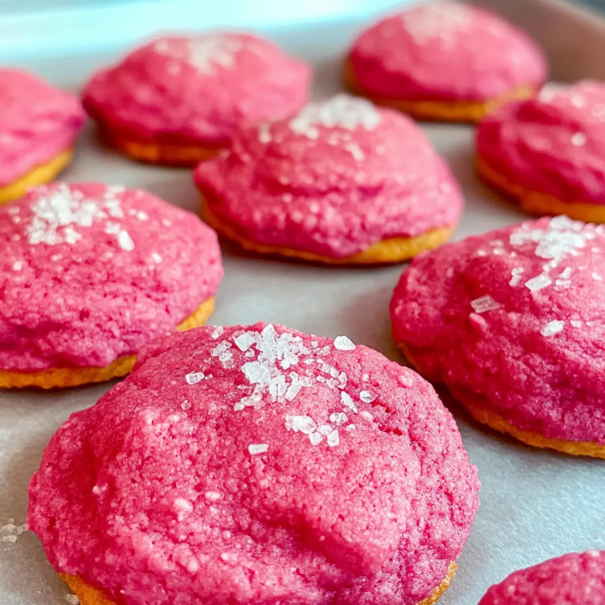 Rose & Beet Pink Cookies