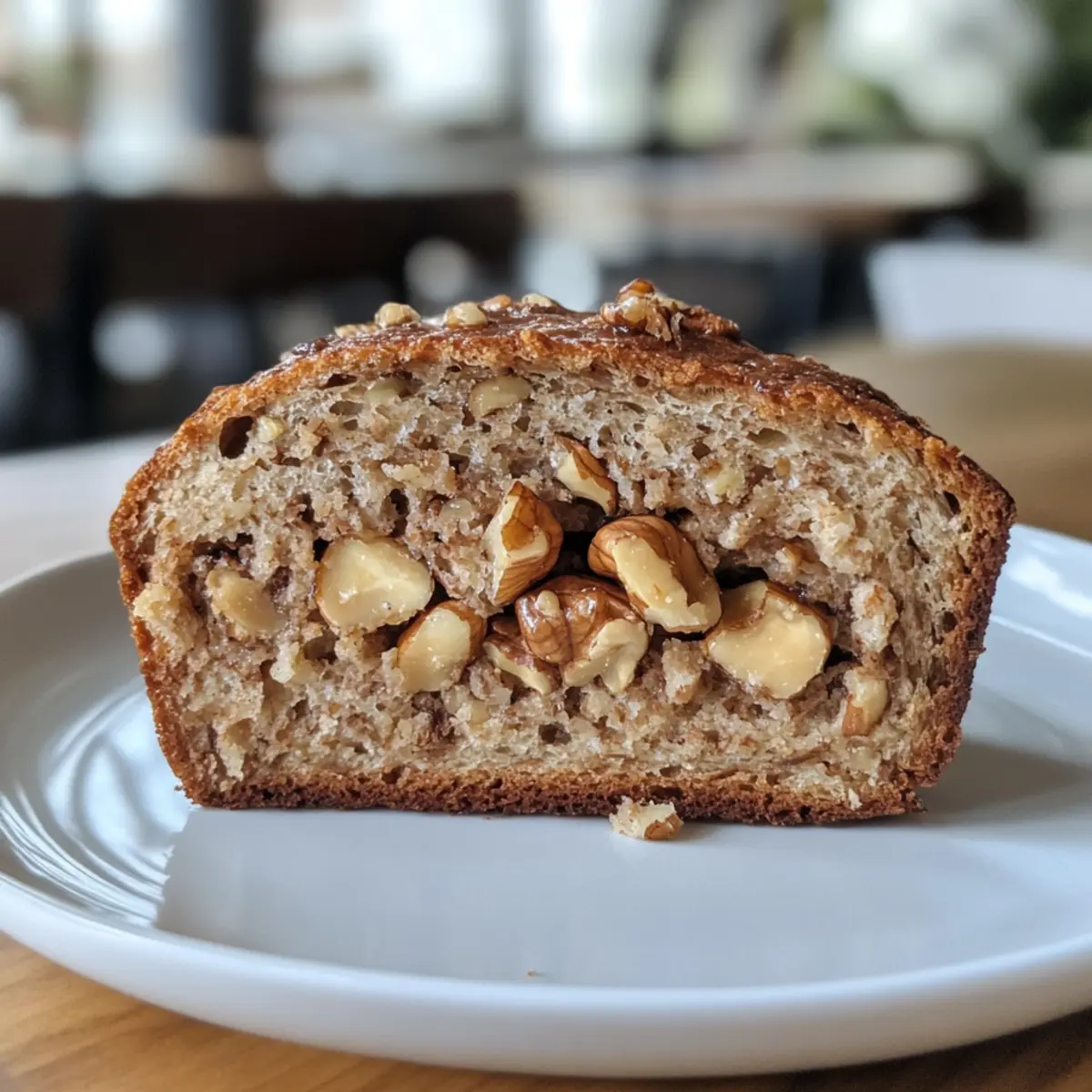 Banana Walnut Multigrain Breakfast Rounds