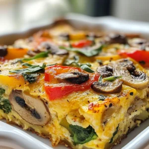 Veggie-Loaded Breakfast Casserole