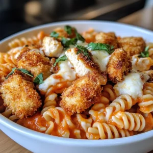 Super Yummy Cottage Cheese Chicken Parm Bowl