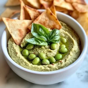 Edamame Hummus
