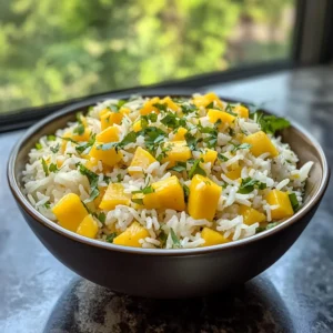 Mango Lime Rice