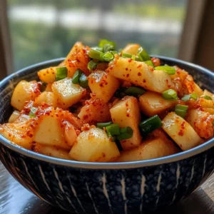 Apple Kimchi in 20 minutes