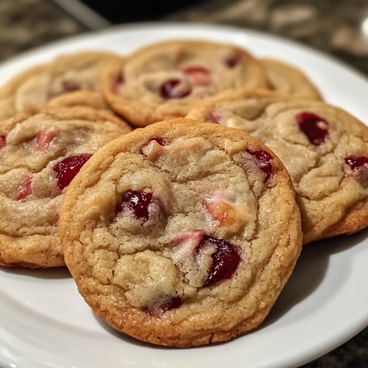 Maraschino Cherry Cookies