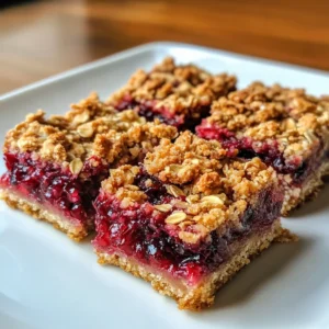 Oatmeal Cranberry Bars