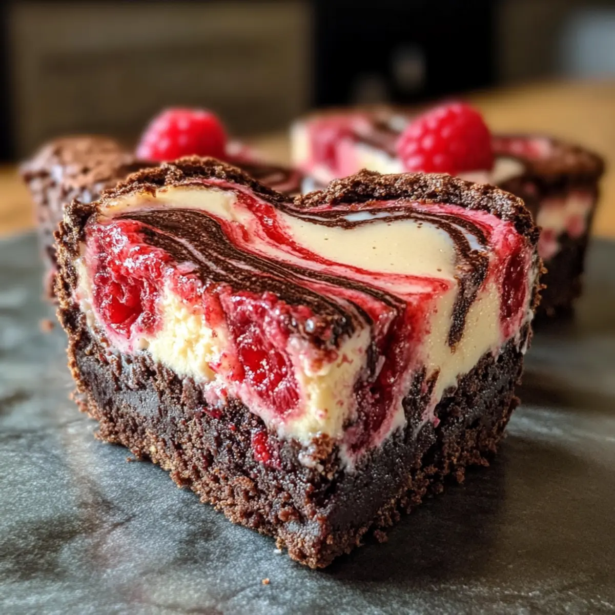 Heart Shaped Brownies