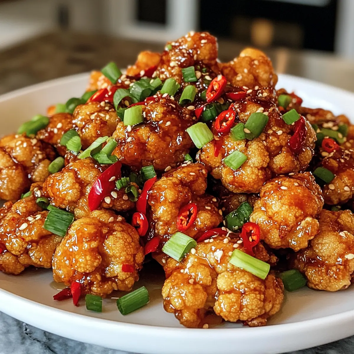Korean Fried Cauliflower