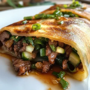 Taiwanese Beef Rolls