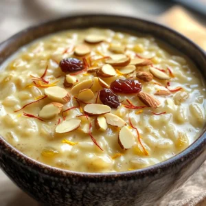 Kheer (Indian Rice Pudding)