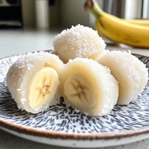 Banana Mochi