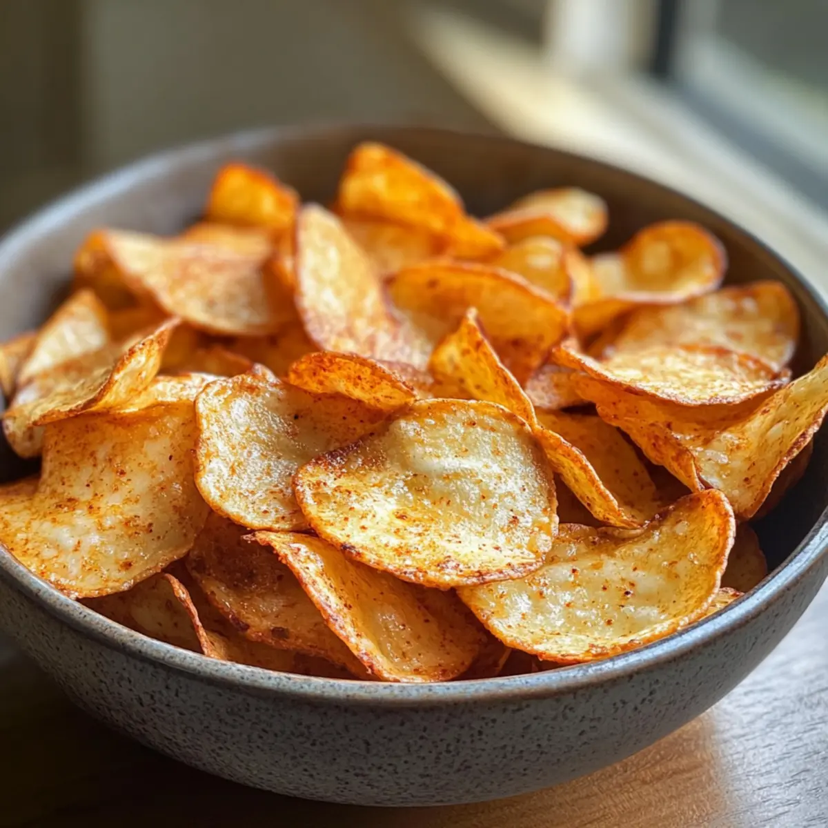 Air Fryer Cottage Cheese Chips