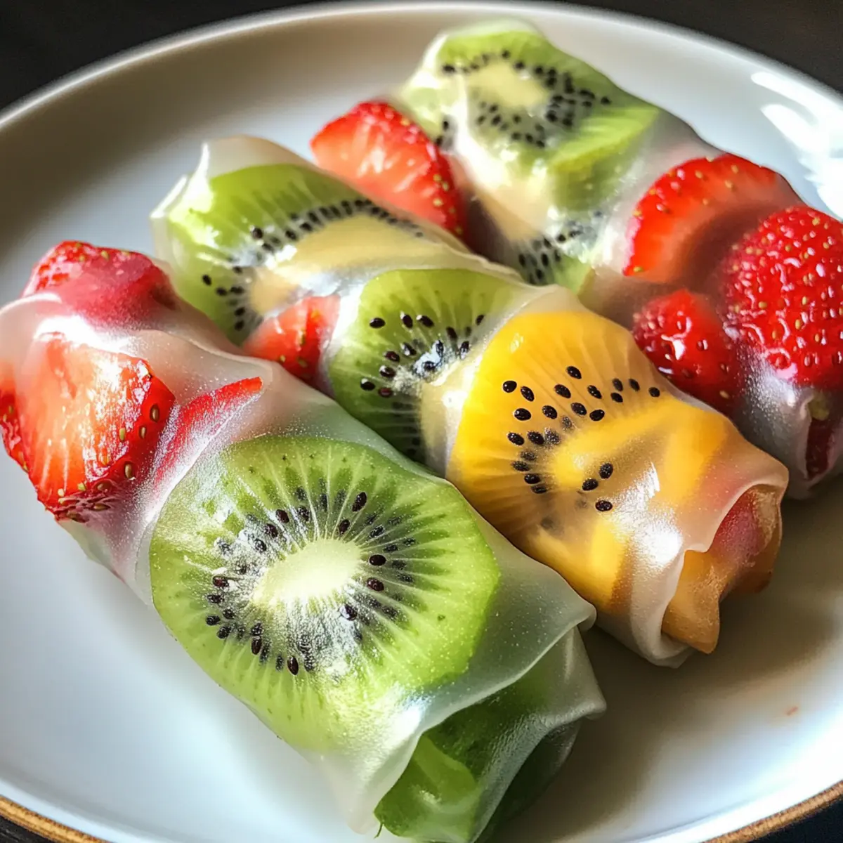 Fruit Spring Rolls