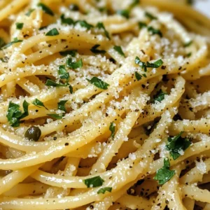 Lemon Caper Pasta