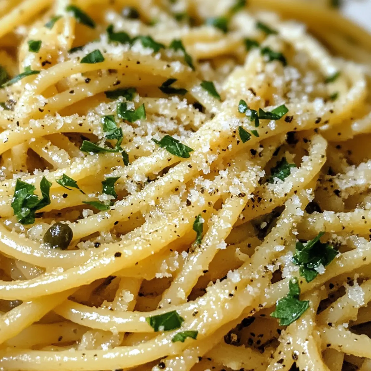 Lemon Caper Pasta