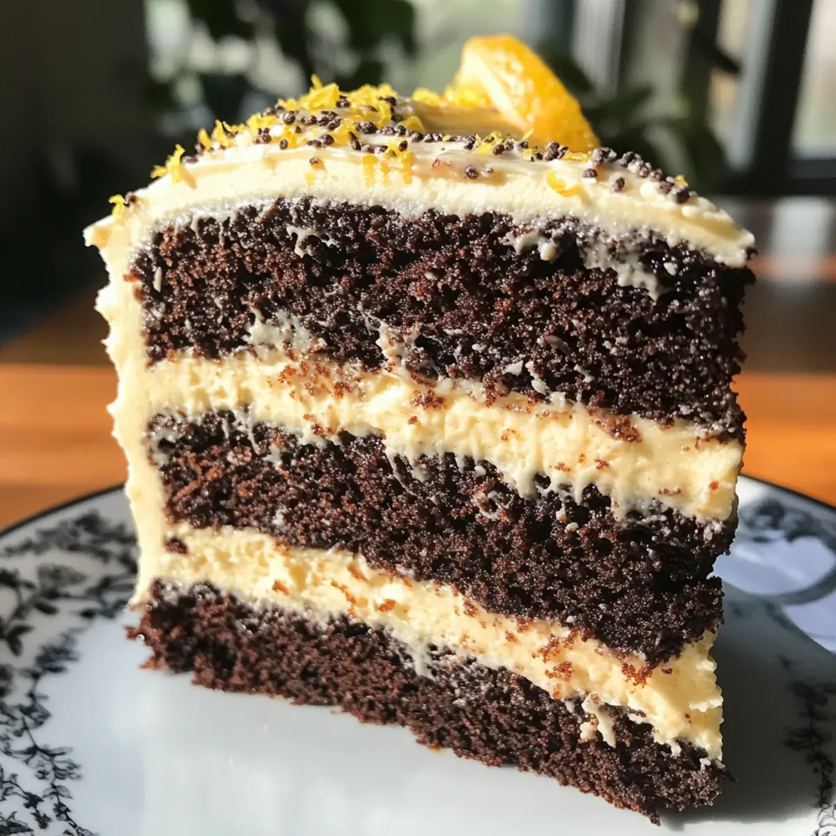 Velvet Earl Grey Layer Cake