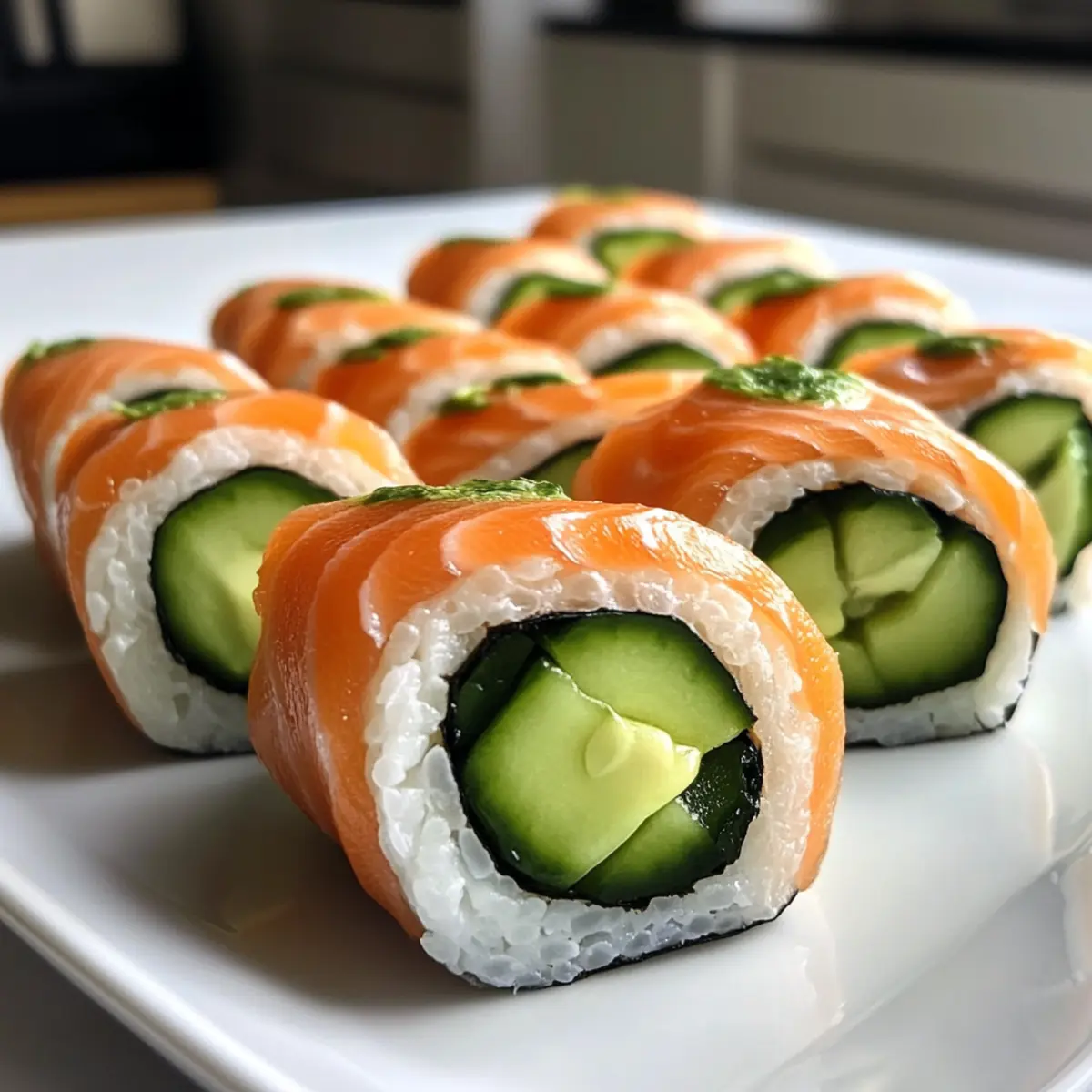 Smoked Salmon Roll Ups