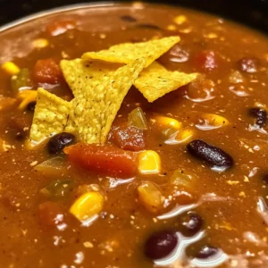 Black Bean Enchilada Soup