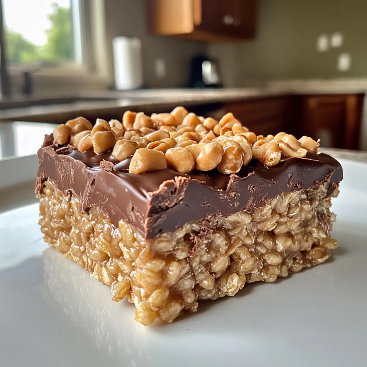 Snickers Rice Crispy Treats