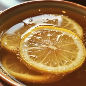 Honey Lemon Ginger Tea