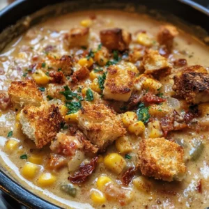 Sun Dried Tomato Corn Chowder