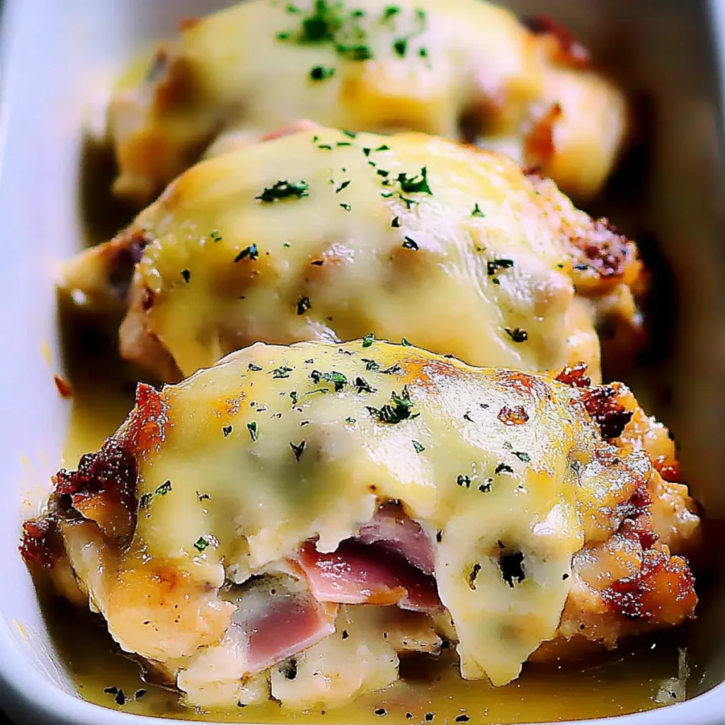 Baked Chicken Cordon Bleu Recipe Delight
