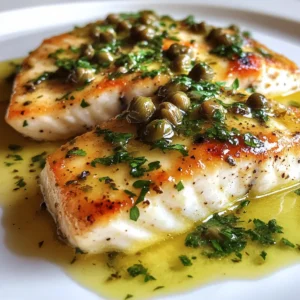 Lemon Caper Sauce