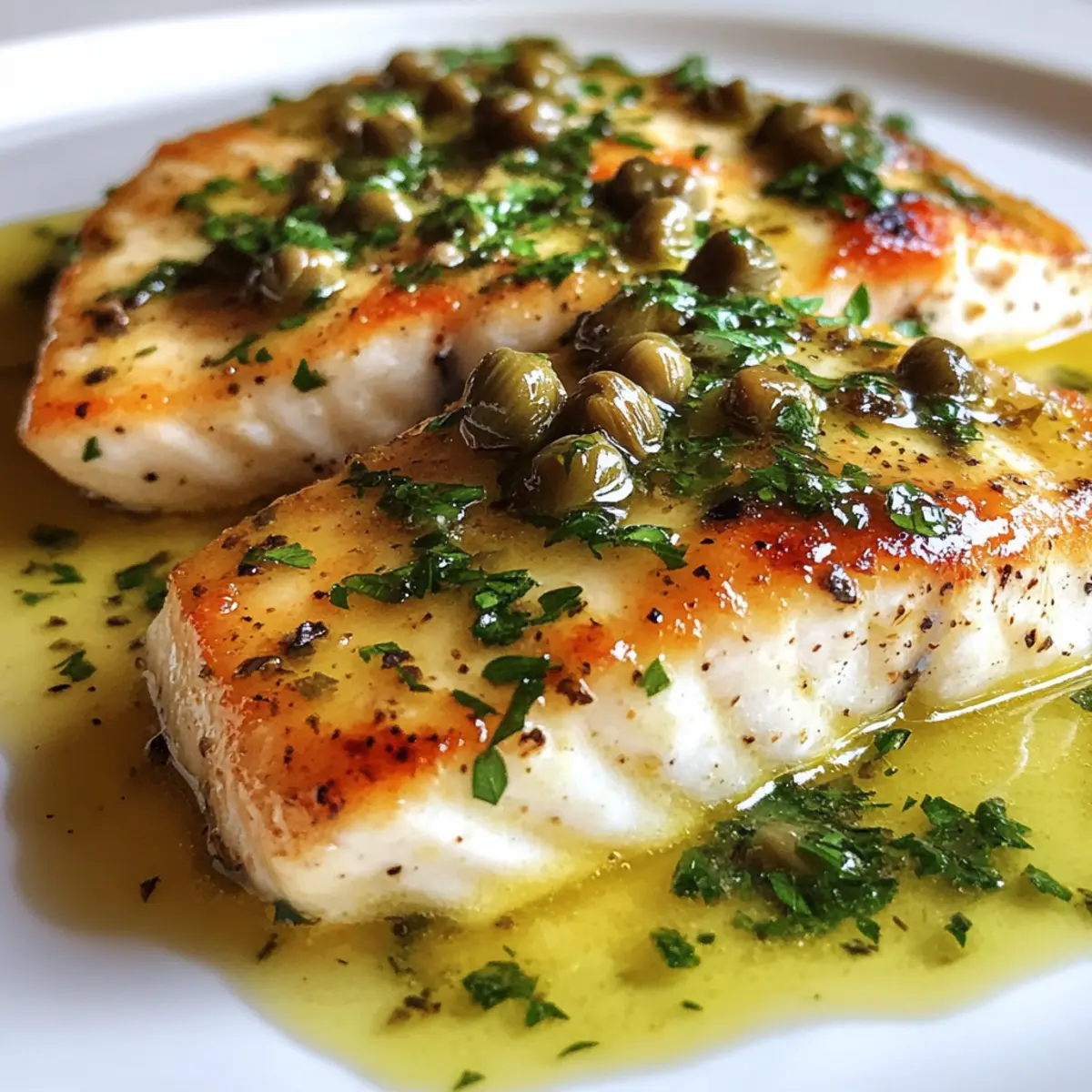 Lemon Caper Sauce