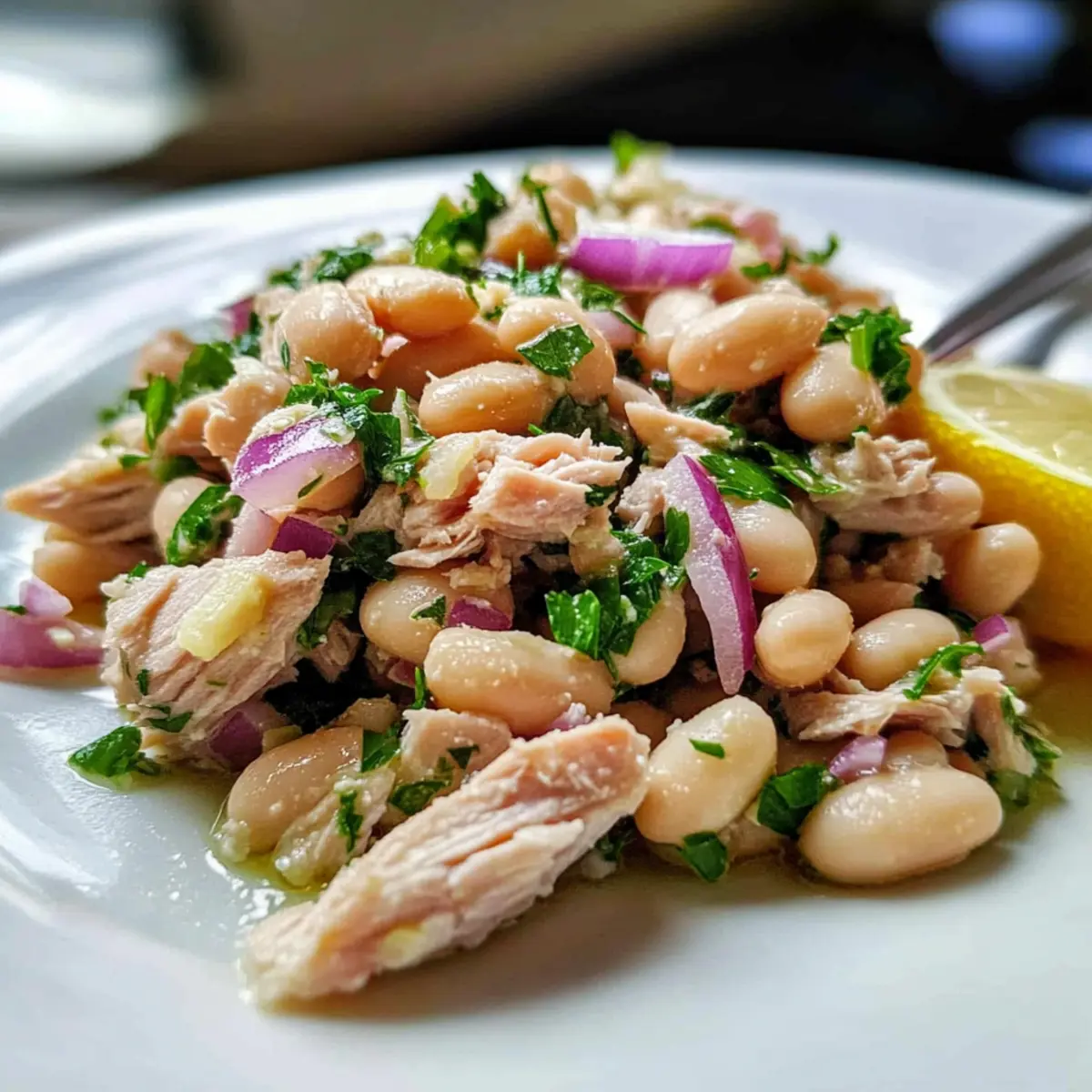 Zesty Tuna & Bean Salad
