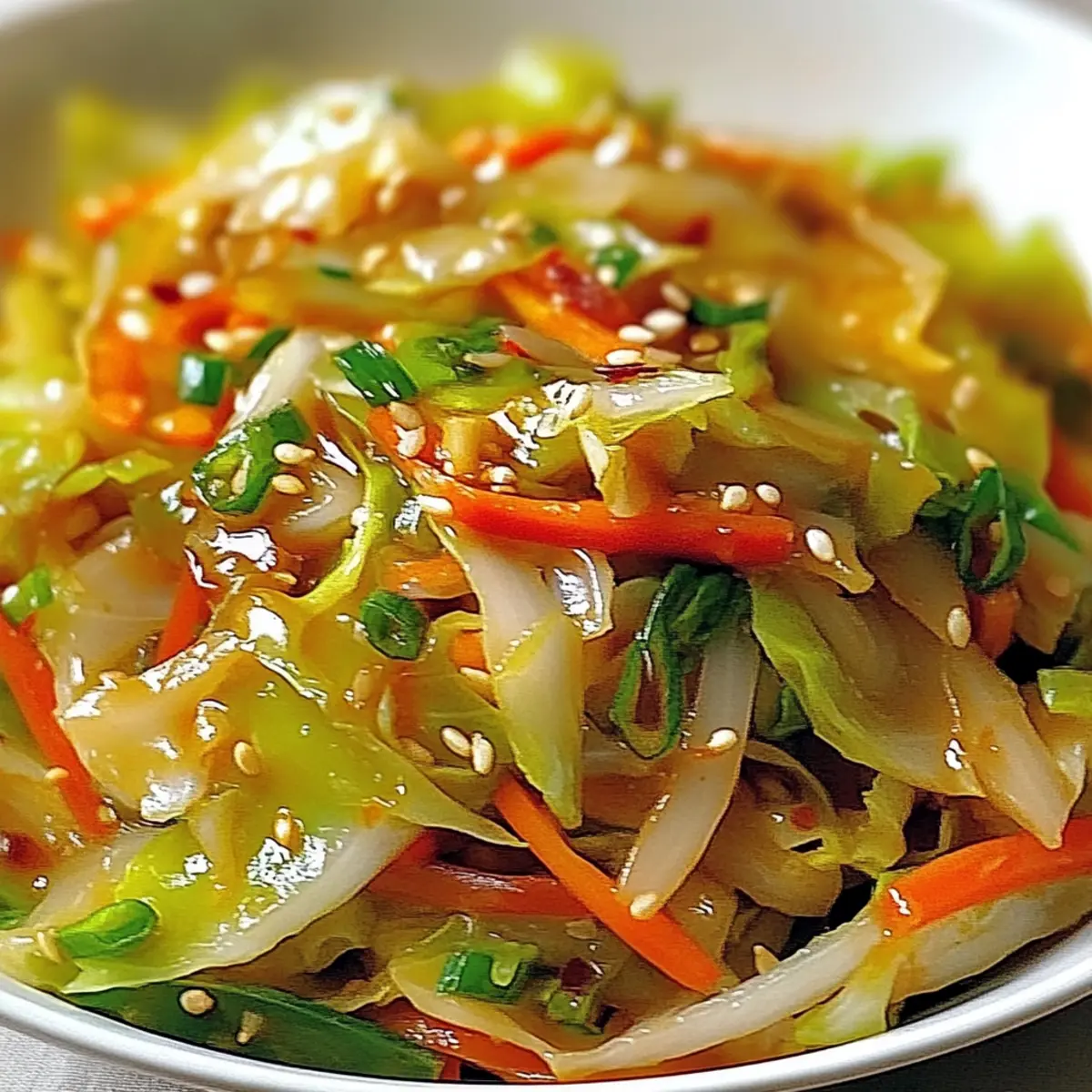 Asian Cabbage Stir Fry