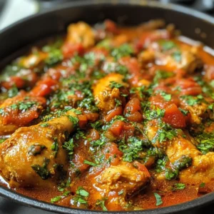 Nigerian Chicken Stew