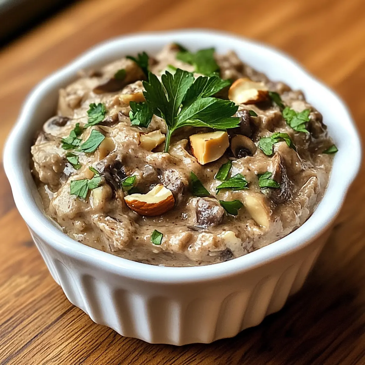 Mushroom Walnut Pate