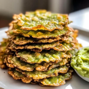 Baked Avocado Chips