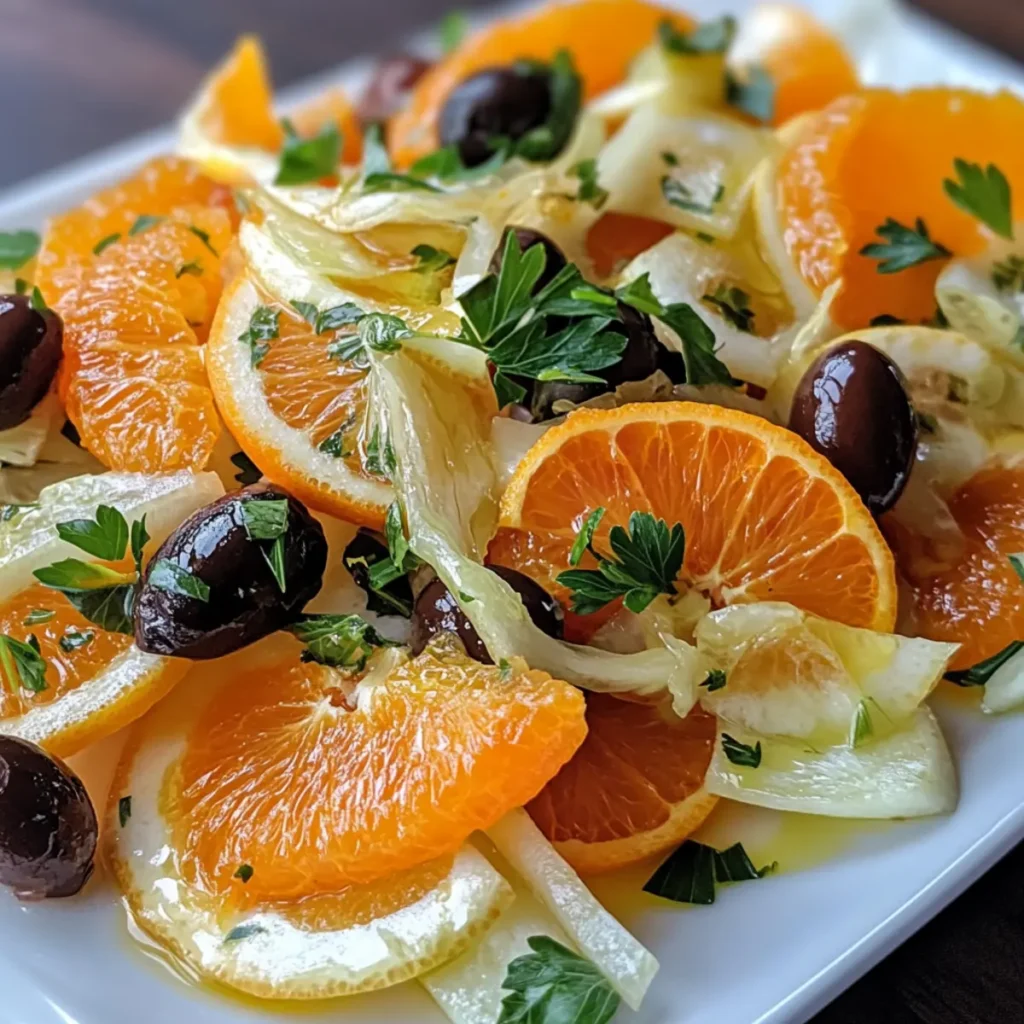 Zesty Sicilian Orange and Fennel Salad