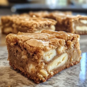 Banana Blondies