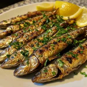 Pan-fried Sardines